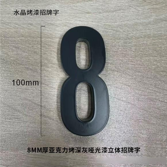 Signboard characters