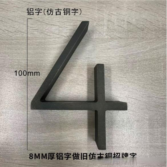 Signboard characters